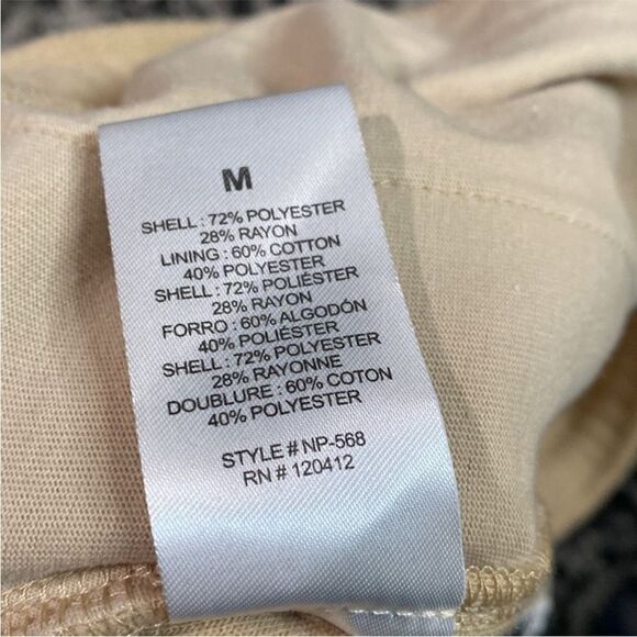 Cream NIA Fleece Sweatpants Joggers Size M Cozy - Picture 5 of 6